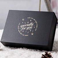 Boîte en carton rigide pliable imperméable de qualité supérieure avec doublure en éponge, 100 % recyclable, emballage en carton robuste pour articles haut de gamme