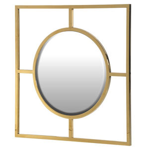 Brass Antique Modern Wall Mirror Frame - Product Image 5