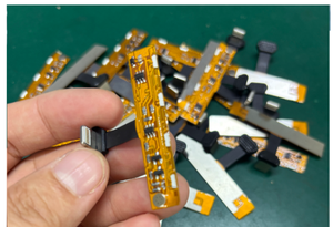 2025 eternalstarcable nhà máy sản xuất 90 độ góc cạnh phẳng FPC Loại C Cáp với LED phát ra ánh sáng - Product Image 4