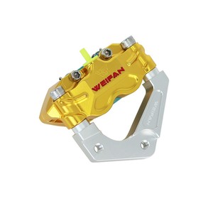 Adaptateur de frein à étrier fixe Weifan en alliage d'aluminium pour mise à niveau du frein avant de moto - Product Image 1