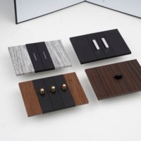 Interruptor de Pared KLASS con Acabado Cepillado, Estándar Americano, Grabado Personalizado, para Proyectos Educativos y Escolares