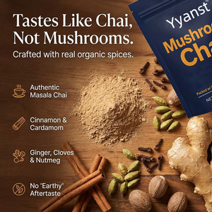 Complément Alimentaire à Marque Blanche : Poudre de Champignons Bio Naturelle pour Adultes, Soutien Énergétique, Saveur Personnalisée - Product Image 2