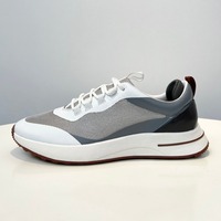 Chaussures basses en tricot tendance et vintage pour hommes, chaussures décontractées plates et élégantes de marque de haute qualité pour hommes