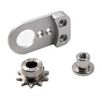 Kit de Herrajes Mecánicos Personalizados Mecanizados por CNC, Componentes de Aluminio, Acero Inoxidable y Acero al Carbono con Anodizado y Recubrimiento de Zinc
