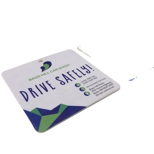 OEM Logo Square Paper Air Fresheners for Promotional & Business <b>Gifts</b> - Product Image 2