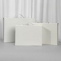 Boîte d'emballage pliable pour chaussures, impression personnalisée, boîte cadeau rigide haut de gamme pour baskets