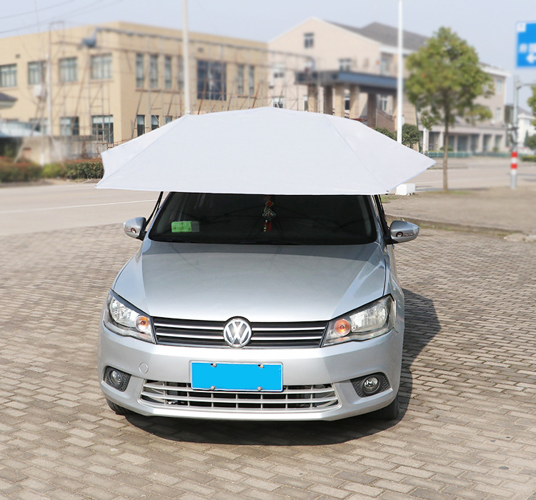 Автомобильный зонт, Солнцезащитный чехол, ткань для палатки/Защита от УФ-лучей, автомобильный зонт, солнцезащитный козырек