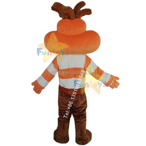 Costume de mascotte en peluche Funtoys, personnalisé, Gloomy Fury Angry Anxiety Emoticon Sad, dessin animé, carnaval, Halloween, pour adulte - Product Image 2