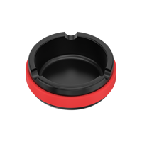 Magnetischer, umweltfreundlicher, moderner Outdoor-Aschenbecher aus eloxiertem Aluminium mit rutschfester Matte für Autos – individuell anpassbar