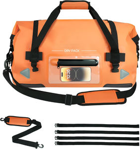 Free sample Waterproof Backpack 30L,Floating Dry Bag with Phone Case,Roll <b>Top</b> Closure Waterproof Bag for Kayak - Product Image 2