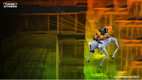 Robot Pemadam Kebakaran quadruped