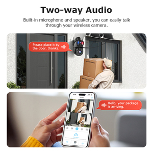 Cámara de Seguridad PTZ Solar 4G AOV de 10MP con Zoom Óptico de 22X, Visión Nocturna, Detección de Movimiento, Audio Bidireccional, Resistente al Agua IP66 y Doble Lente - Product Image 2