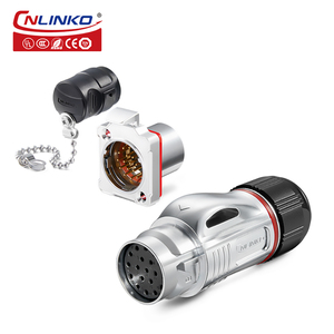 Cnlinko M24 kim loại 19 pin IP68 công nghiệp không thấm nước thiết bị điện thông tư nối - Product Image 5