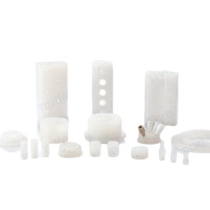 Dechuang <b>PTFE</b> Parts PVDF Components Valve Heads Bodies White Low Temperature Resistance General Grade - Product Image 4