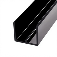 Profilé extrudé en PVC de haute qualité, durable et personnalisé pour la fabrication de plaques de protection d'équipements industriels