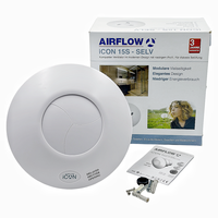 Ventilateur extracteur 12V SELV à obturateur temporisé, silencieux, pour camping-car, caravane, yacht, marine, salle de bain, ventilateur rond de 100 mm