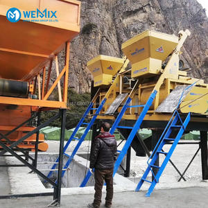 HZS35 Petite centrale à béton Chine Matériel de construction Mélangeur de ciment Mini centrale à béton Usine de mélange - Product Image 1