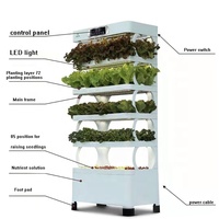 Petit jardin hydroponique LED pour la culture de légumes à domicile avec solution nutritive