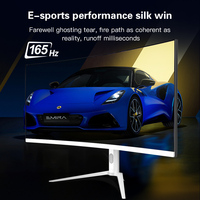 Moniteur de bureau incurvé 34 pouces 4K 165Hz HVA LED LCD 1MS pour le gaming, livraison rapide, support mural, moniteur Afrique