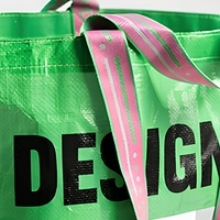 Sac en polypropylène tissé recyclé, sac fourre-tout laminé personnalisé, sac de shopping réutilisable avec logo, sac de courses imperméable en polypropylène