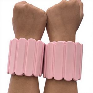 Consegna Rapida Pesi Magnetici Regolabili in Silicone Ecologico per Caviglie e Polsi 2LB per Yoga e Pilates - Product Image 4