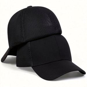 Gorra de Béisbol Promocional de Alta Calidad, Ajustable, Transpirable, de Malla, de 6 Paneles, con Parte Trasera Cerrada, Portátil, para Hombre - Product Image 2