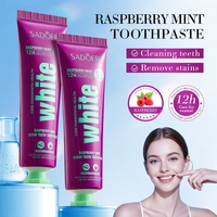 Dentifrice SADOER Haleine Fraîche 30g Saveur Menthe Fraîche Format Standard Portable Nettoyage et Blanchiment des Dents Usage Domestique Marque Privée OEM