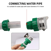 Raccord de connecteur d'adaptateur de robinet d'eau universel en plastique raccord rapide