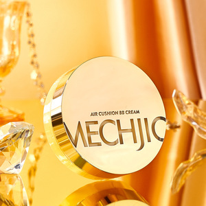 Crème BB coussin d'air double couche anti-brillance et poudre compacte haute couvrance lissante avec houppette - Product Image 1