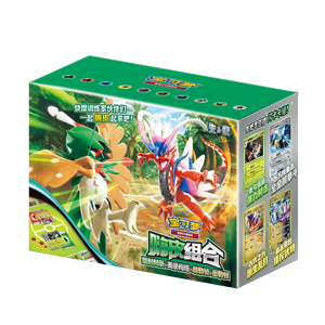 Vente en gros - Jeu de cartes officiel Pokémon HAPPY SET - Boîte mystère de cartes à collectionner Decidueye, Melmetal, Koraidon et Miraidon - Product Image 1