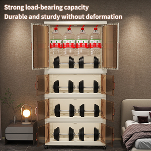 Haogle Multifunctional <strong>Foldable</strong> Bedroom Furniture Kids' Cabinets Large Capacity Baby <strong>Wardrobe</strong> Plastic <strong>Foldable</strong> <strong>Wardrobe</strong> - Product Image 5
