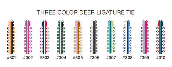 Ligature tricolore