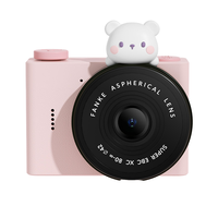 Appareil photo numérique pour enfants 48MP HD avec écran tactile mignon de dessin animé, fonction selfie 3 pouces IPS, vidéo 1080p, cadeau d'anniversaire