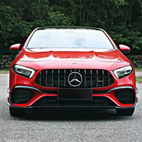 Kit de carrosserie pour Mercedes Benz, nouvelle collection, pare-choc avant avec calandre, adapté aux modèles classe A W177 à A45 AMG