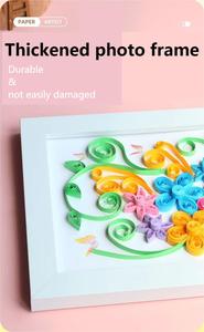 ชุดวาดภาพกระดาษสีสันสดใสสำหรับเด็ก ชุดทำภาพวาดด้วยมือ ของเล่นงานฝีมือเพื่อการศึกษา - Product Image 4