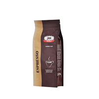 Pack de café en Aluminium 12 OZ, (340 grammes), noir, avec valve et fermeture éclair