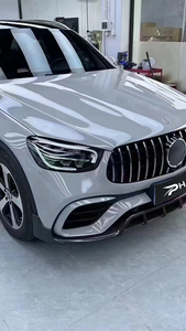 Kits de carrosserie PHARRI de haute qualité en matériau PP 2020-2023 pour <span class=keywords><strong>Mercedes</strong></span> Benz <span class=keywords><strong>GLC</strong></span> Upgrade <span class=keywords><strong>63</strong></span> <span class=keywords><strong>AMG</strong></span> avec pare-chocs et calandre - Product Image 6