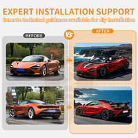 Kit carrosserie en fibre de carbone sèche style 788 pour McLaren 720S : pare-chocs avant, capot moteur, ailes, pare-chocs arrière