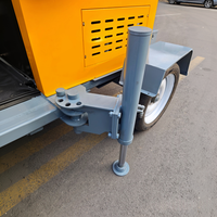 Foreuse de puits sur roues 78 kW, 350 m, transport facile et performance stable pour les projets de forage et de construction