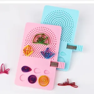 2024 mới tùy chỉnh giấy quilling Craft tuyệt vời giấy quilling Kit với dải giấy và Quilling công cụ và hộp lưu trữ