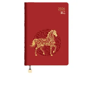 2026 A5 Thickened <b>Planner</b> Notebook with 365 <b>Days</b> Calendar Custom Logo Thread Sewn Cover Office Diary - Product Image 1