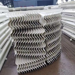 Disco de Filtro Eliminador de Niebla de PVC/FRP Shengrun con 99% de Eficiencia y Grosor de 53-1100um para Receptor de Agua de Torre de Refrigeración - Product Image 3