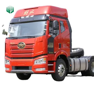 Hot Wholesale China FAW Tractor Truck 4X2 6X4 8X4 371Hp 375Hp 10 Wheels Trucks Tractor