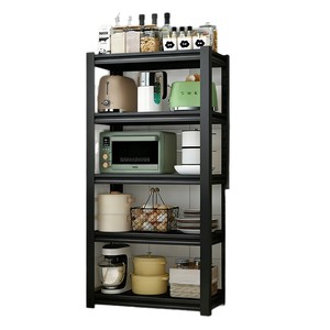 ชั้นวางของในครัวแบบหลายชั้น วัสดุโลหะ สำหรับวางไมโครเวฟและใช้บนเคาน์เตอร์ครัว - Product Image 5