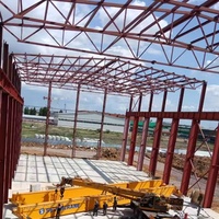 Hangar préfabriqué en acier de 40x80 pieds, OEM/ODM, moderne, résistant au vent de 41 à 80 mph, abri pour moto, atelier, entrepôt, salle, hangar à vendre