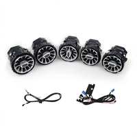 Sortie d'air turbo avec éclairage d'ambiance pour Classe E W213 1994-2016 12V 120W 64 couleurs