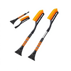 Offre Spéciale : Grattoir à Neige et à Glace pour Voiture, Balai à Neige Détachable, Pelle à Neige, Brosse de Nettoyage - Product Image 1
