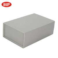 Boîtier de projet de boîtier moulé électrique par injection ABS boîtier électronique d'instrument de bureau en plastique personnalisé
