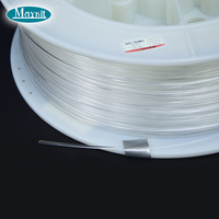 Cable de Fibra Óptica PMMA con Efecto de Cielo Estrellado, Cable de Fibra Óptica Plástica sin Revestimiento con Emisión de Luz en el Extremo, en Bobina, para Automóvil