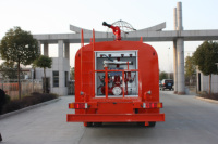 Camion de lutte contre l'incendie professionnel Dongfeng 6x4 14000L avec plateforme arrière et lance d'incendie pour le nettoyage industriel à grande échelle